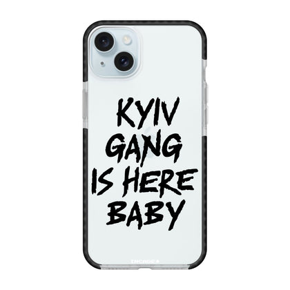 Чохол для iPhone 15 Plus kyiv black - INCADE