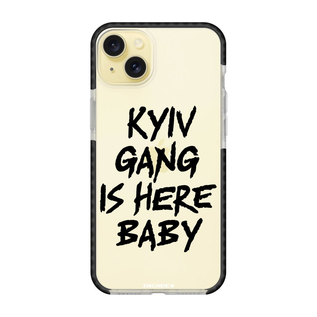 Чохол для iPhone 15 Plus kyiv black - INCADE