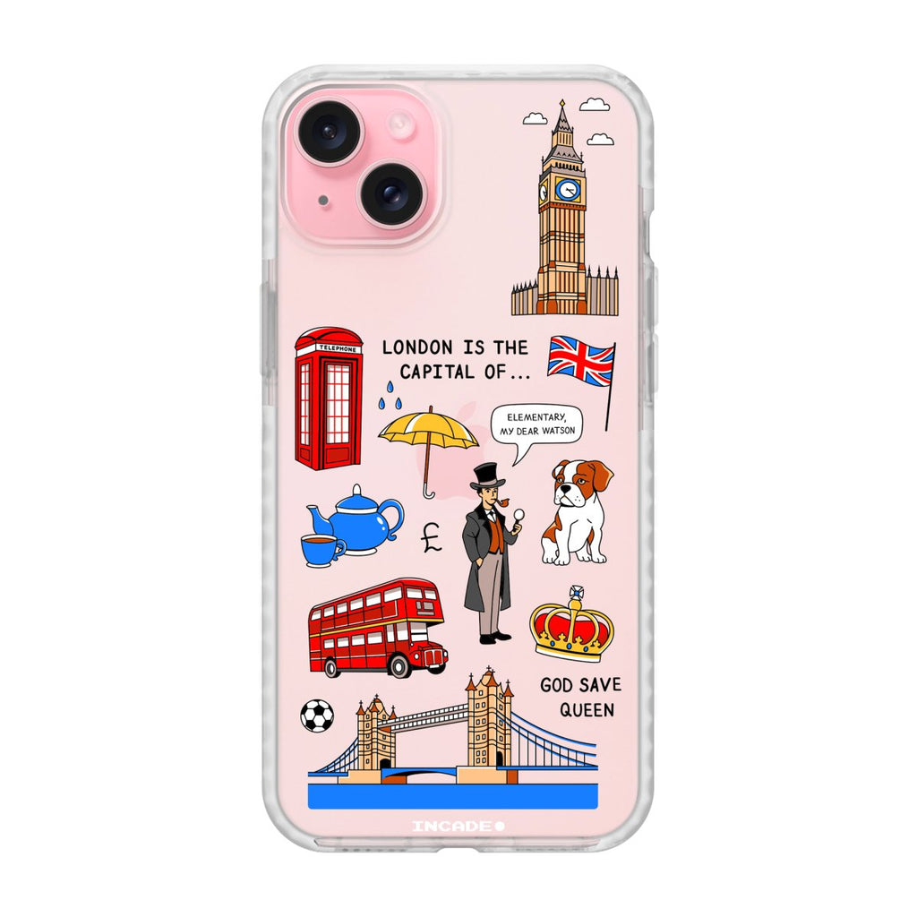Чохол для iPhone 15 Plus LONDON - INCADE