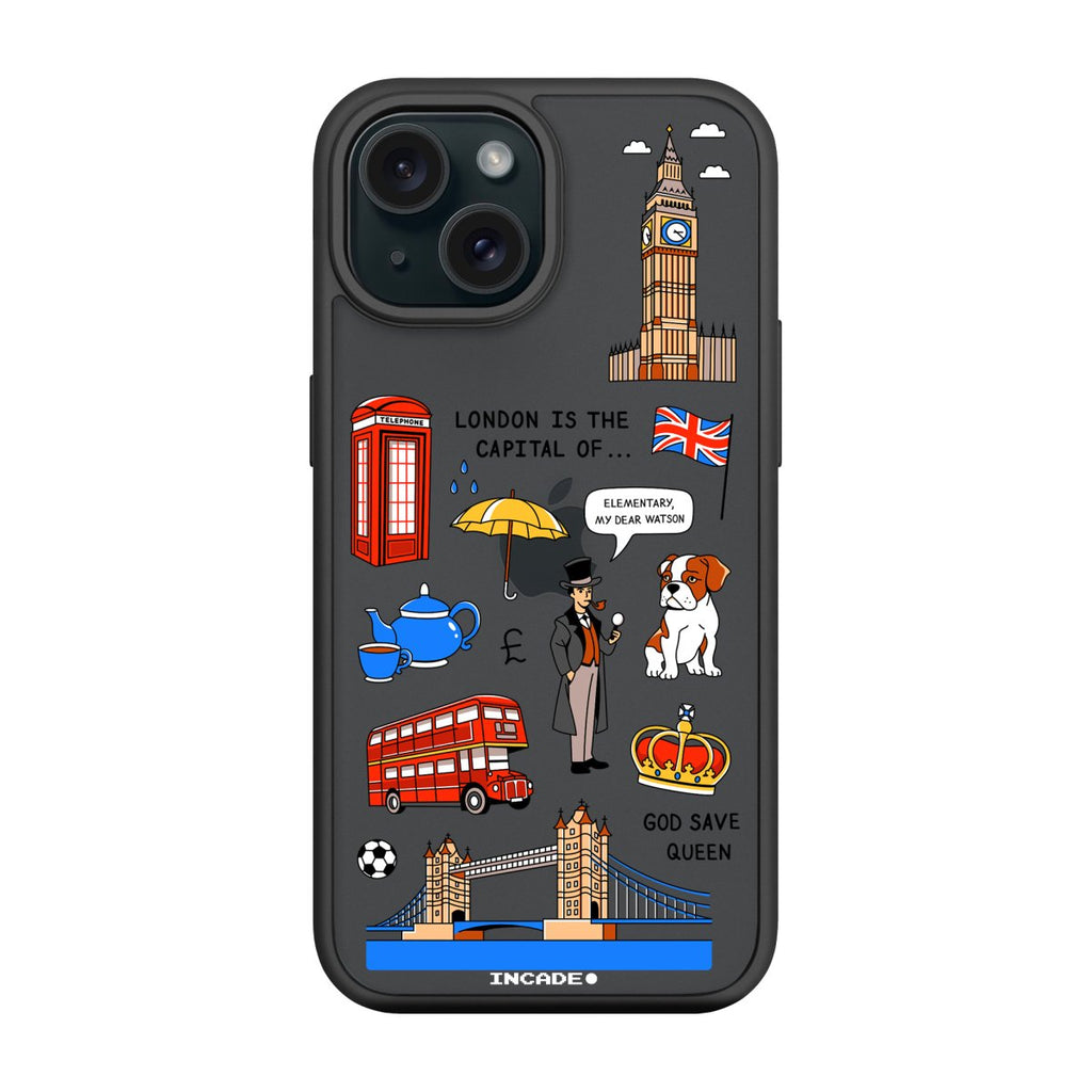 Чохол для iPhone 15 Plus LONDON - INCADE