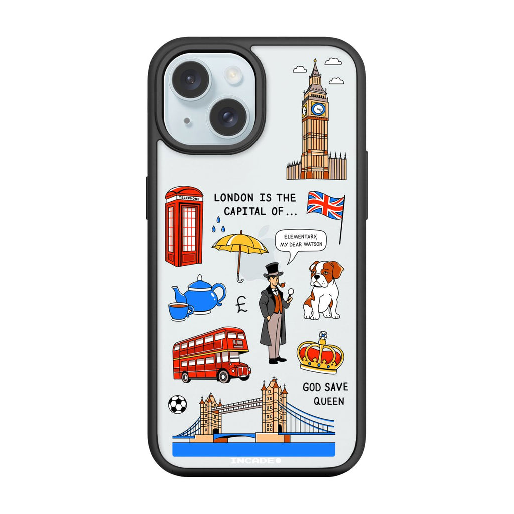 Чохол для iPhone 15 Plus LONDON - INCADE