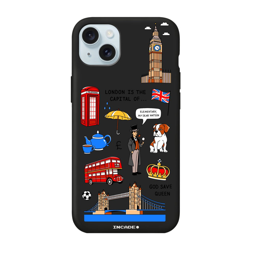 Чохол для iPhone 15 Plus LONDON - INCADE
