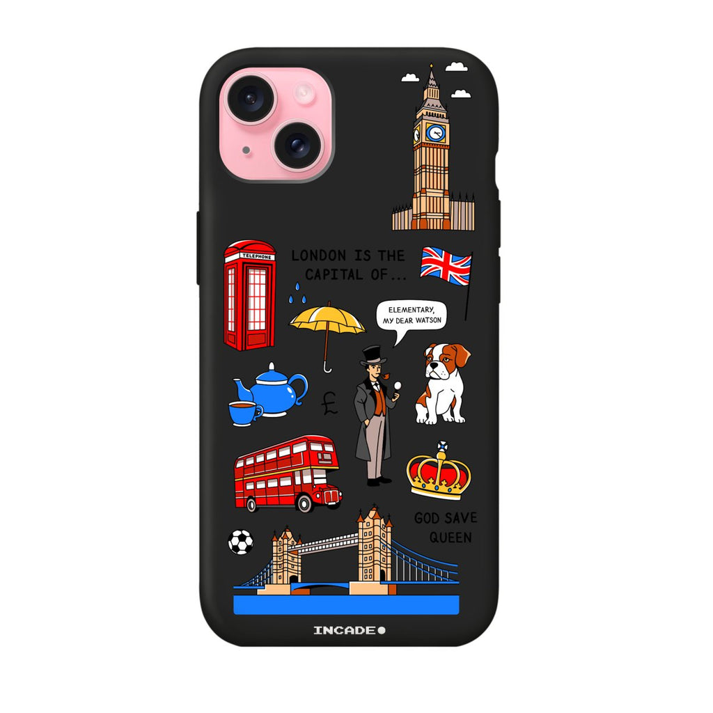 Чохол для iPhone 15 Plus LONDON - INCADE
