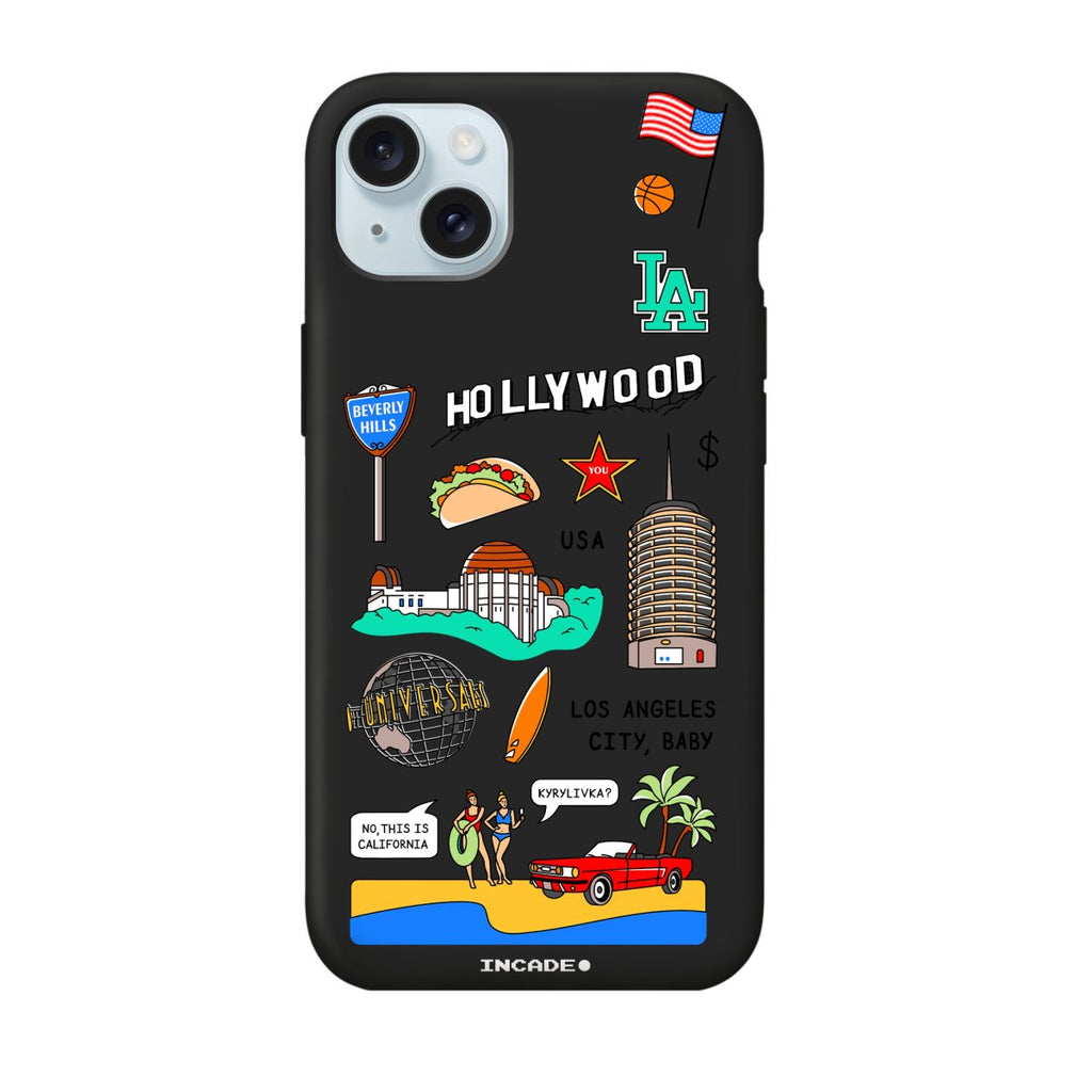 Чохол для iPhone 15 Plus LOS ANGELES - INCADE