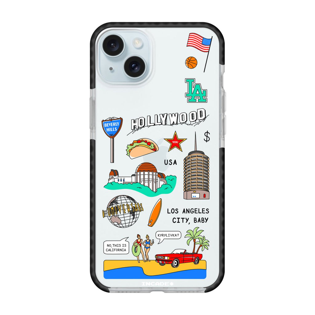 Чохол для iPhone 15 Plus LOS ANGELES - INCADE