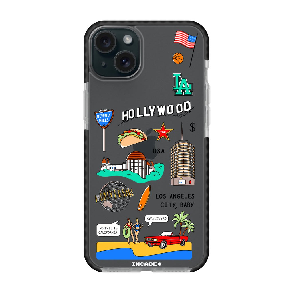 Чохол для iPhone 15 Plus LOS ANGELES - INCADE