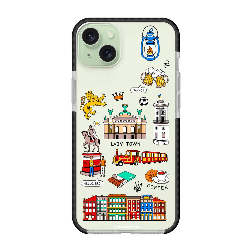 Чохол для iPhone 15 Plus LVIV - INCADE