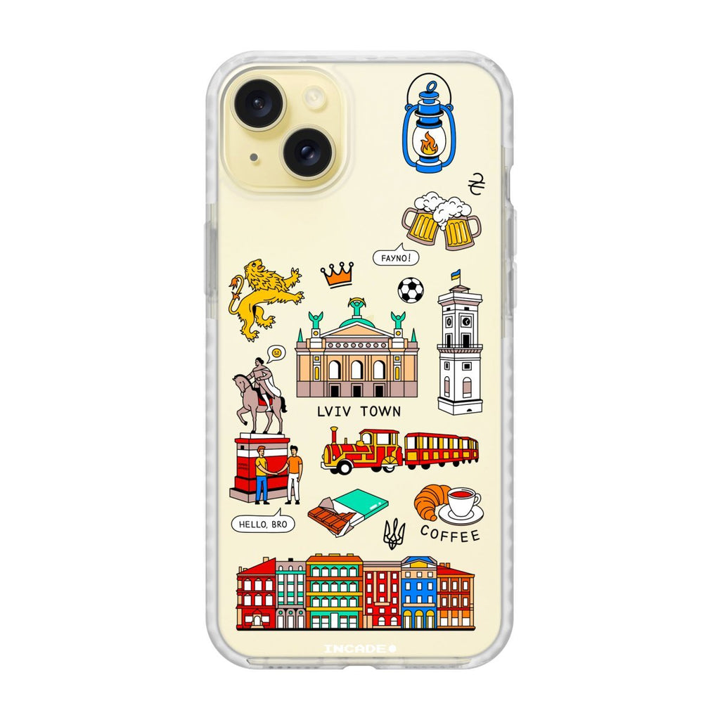 Чохол для iPhone 15 Plus LVIV - INCADE
