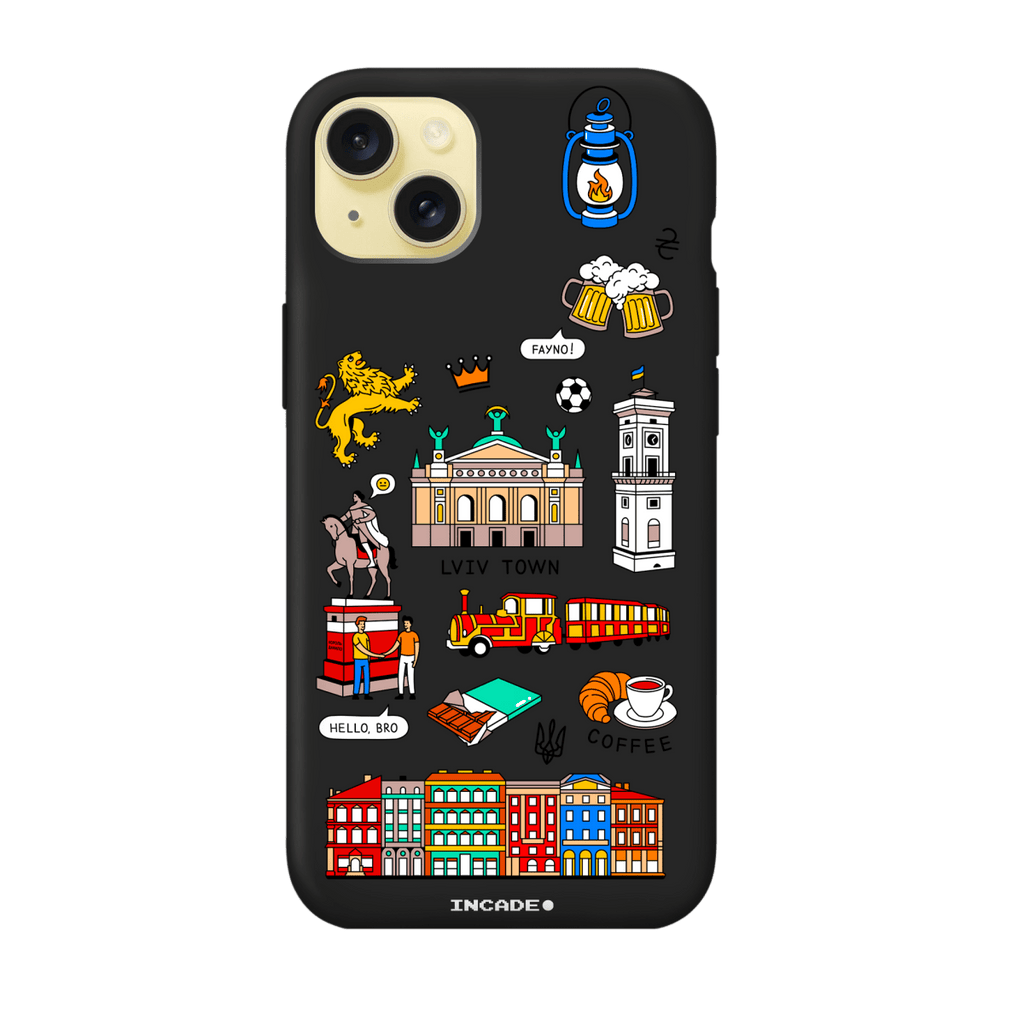 Чохол для iPhone 15 Plus LVIV - INCADE
