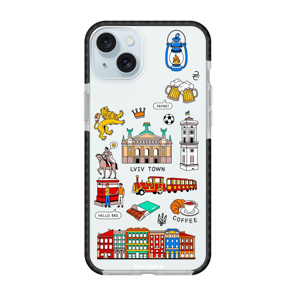 Чохол для iPhone 15 Plus LVIV - INCADE