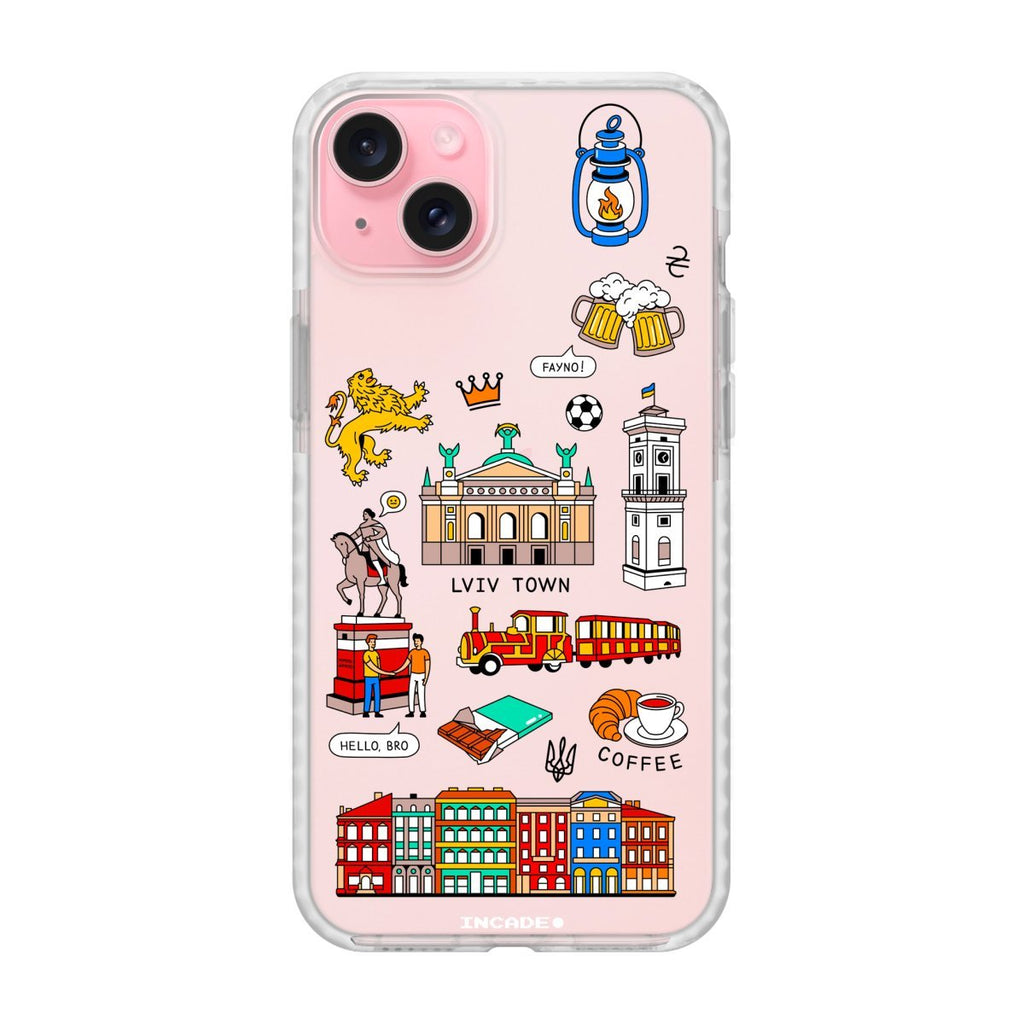 Чохол для iPhone 15 Plus LVIV - INCADE