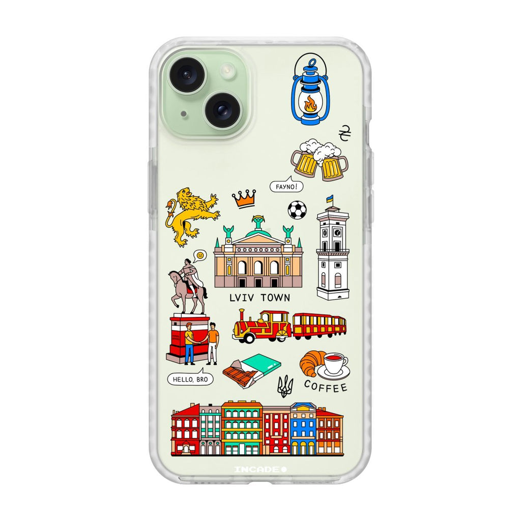 Чохол для iPhone 15 Plus LVIV - INCADE