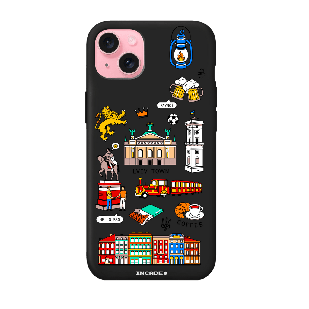 Чохол для iPhone 15 Plus LVIV - INCADE