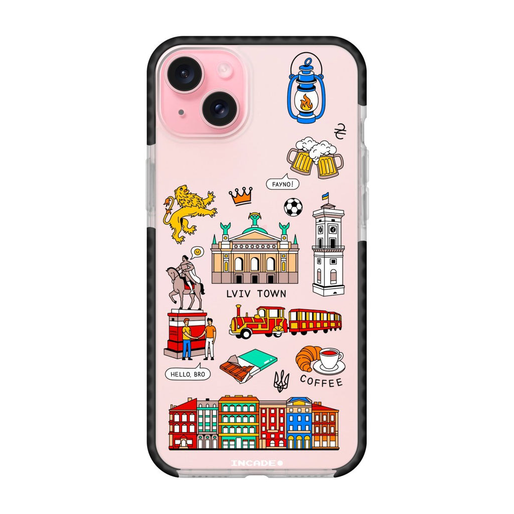 Чохол для iPhone 15 Plus LVIV - INCADE