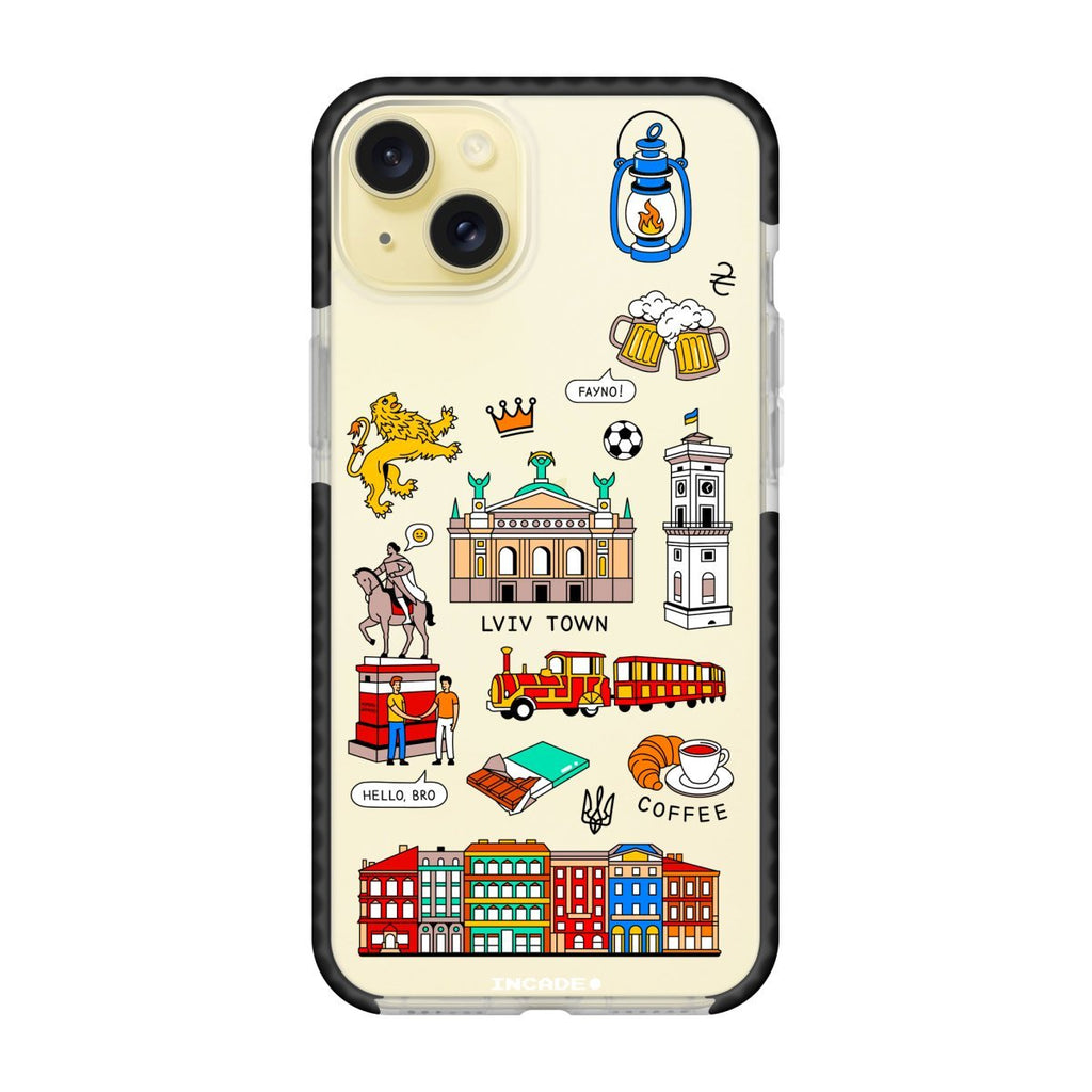 Чохол для iPhone 15 Plus LVIV - INCADE