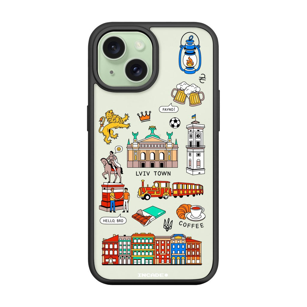 Чохол для iPhone 15 Plus LVIV - INCADE