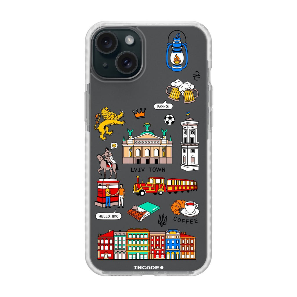 Чохол для iPhone 15 Plus LVIV - INCADE