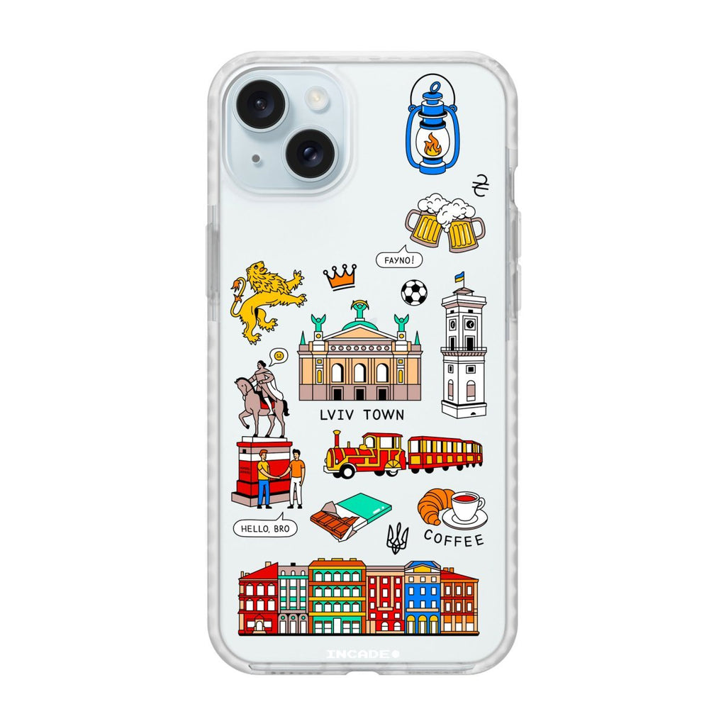 Чохол для iPhone 15 Plus LVIV - INCADE