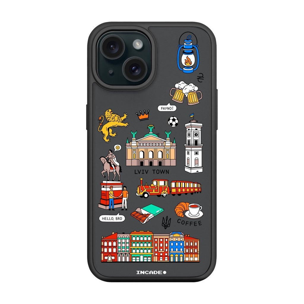 Чохол для iPhone 15 Plus LVIV - INCADE