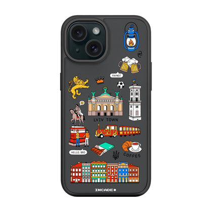 Чохол для iPhone 15 Plus LVIV - INCADE
