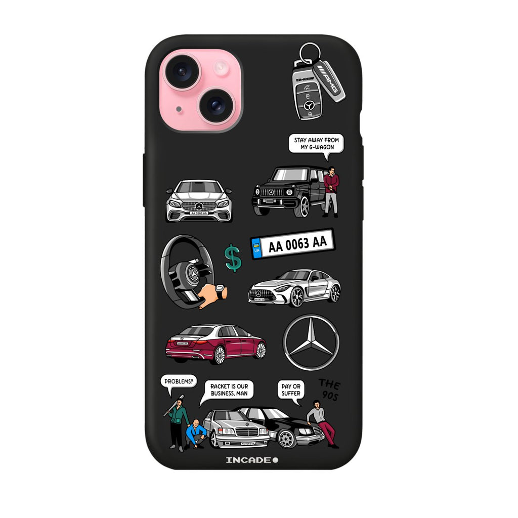 Чохол для iPhone 15 Plus MERCEDES - INCADE