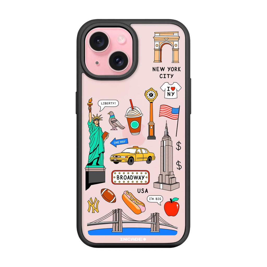 Чохол для iPhone 15 Plus NEW YORK - INCADE