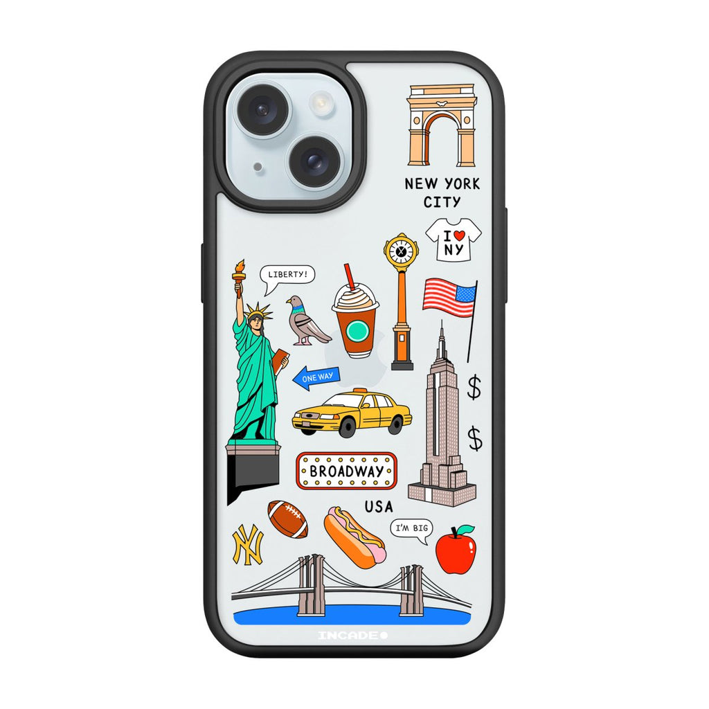 Чохол для iPhone 15 Plus NEW YORK - INCADE