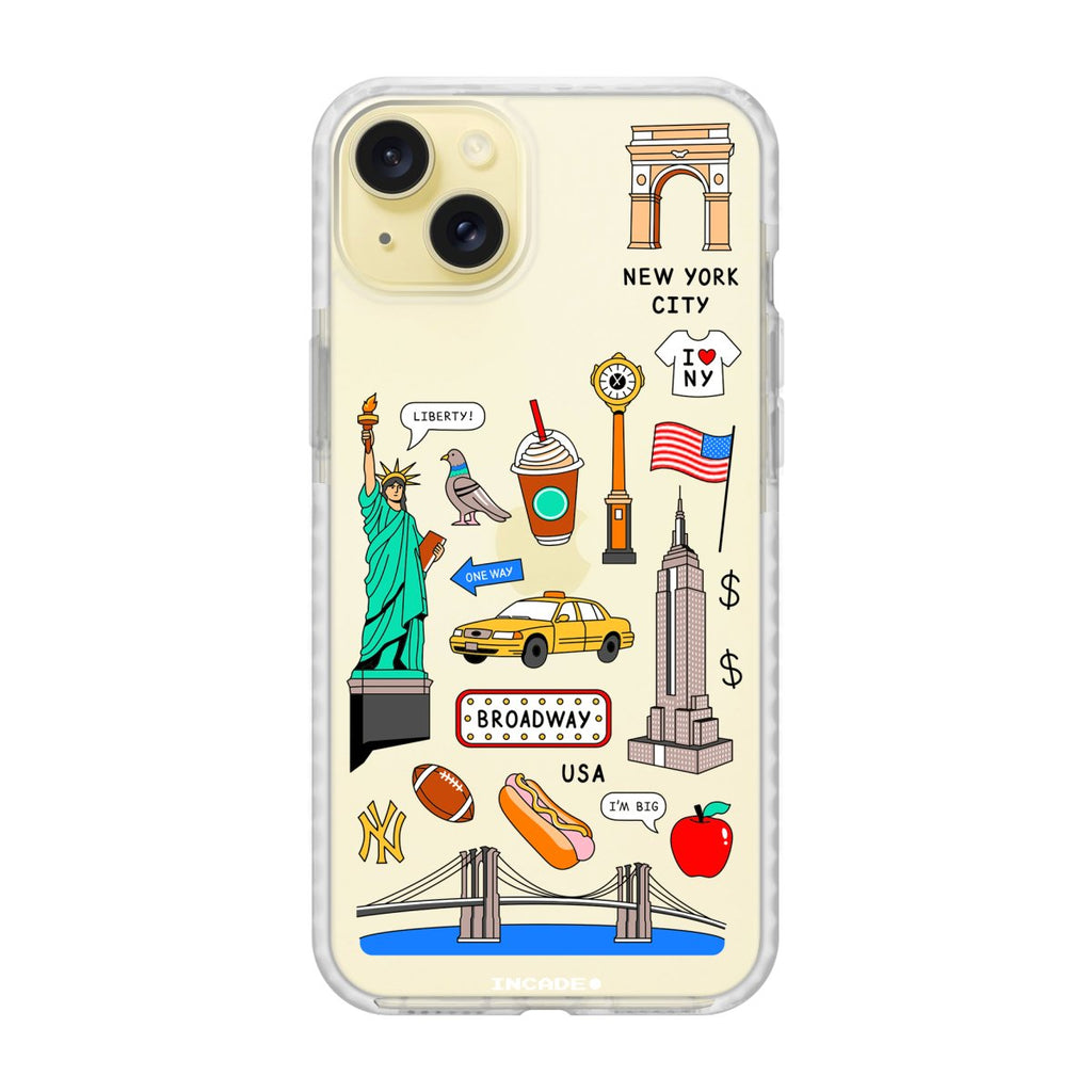 Чохол для iPhone 15 Plus NEW YORK - INCADE