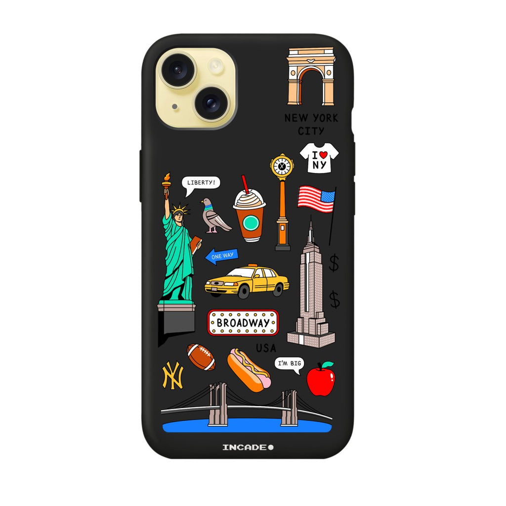 Чохол для iPhone 15 Plus NEW YORK - INCADE
