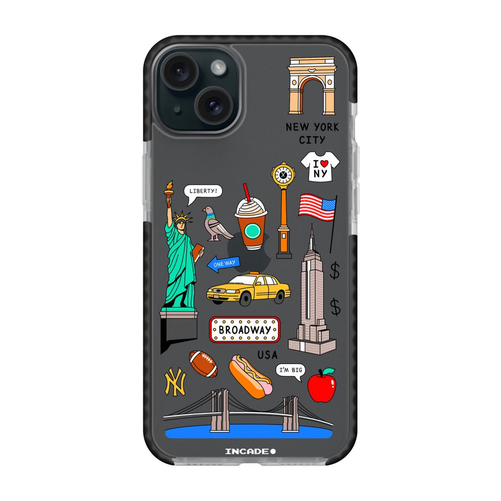 Чохол для iPhone 15 Plus NEW YORK - INCADE