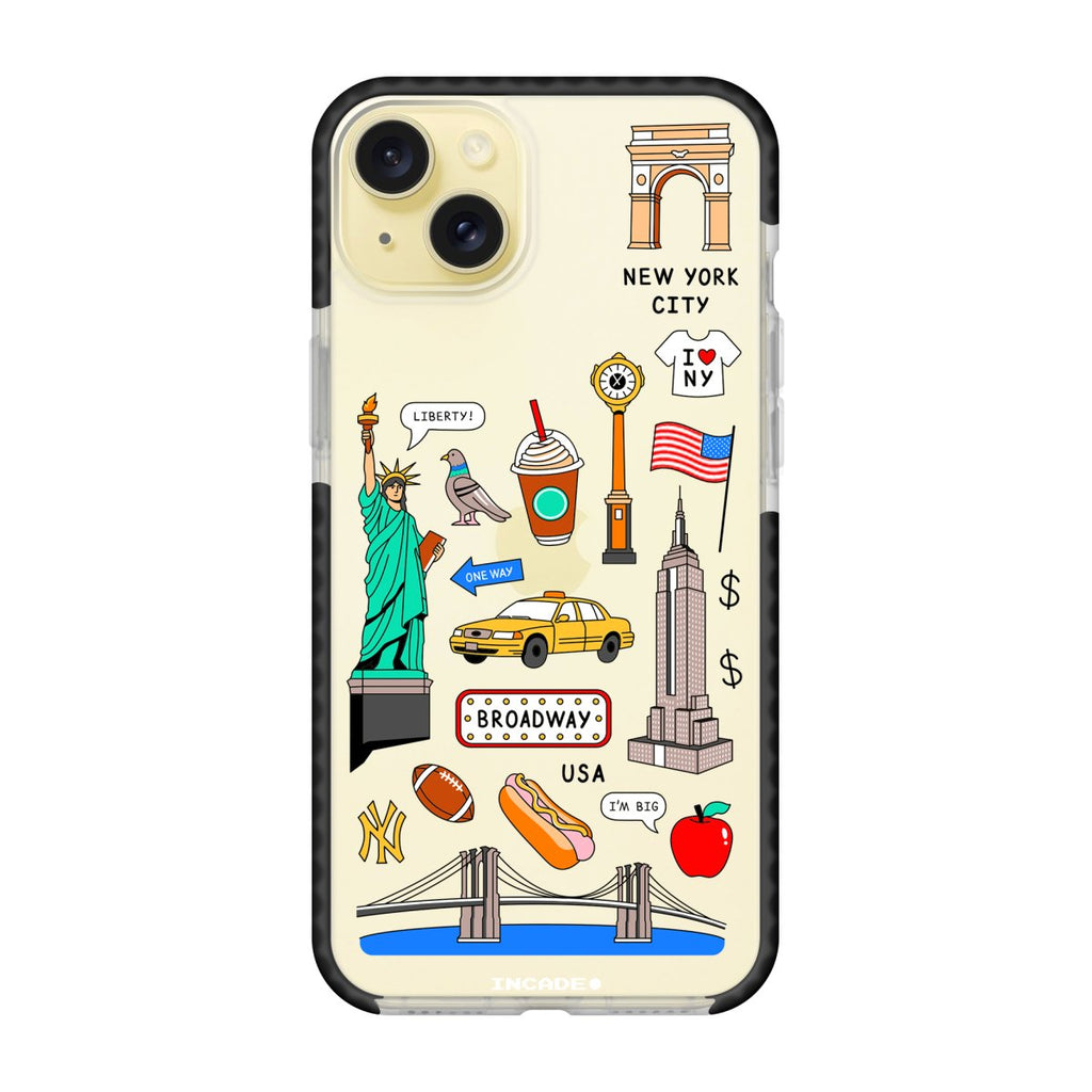 Чохол для iPhone 15 Plus NEW YORK - INCADE