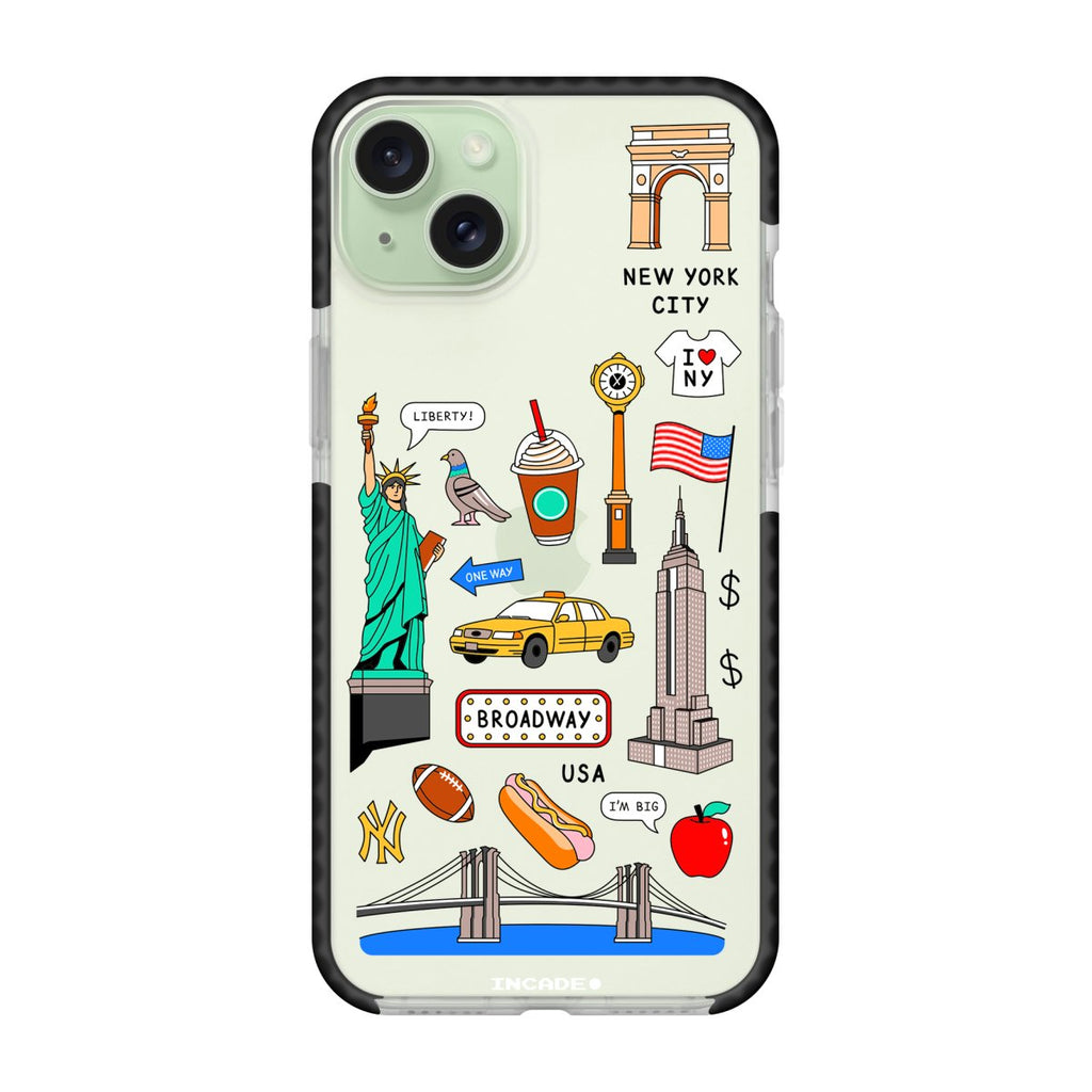 Чохол для iPhone 15 Plus NEW YORK - INCADE