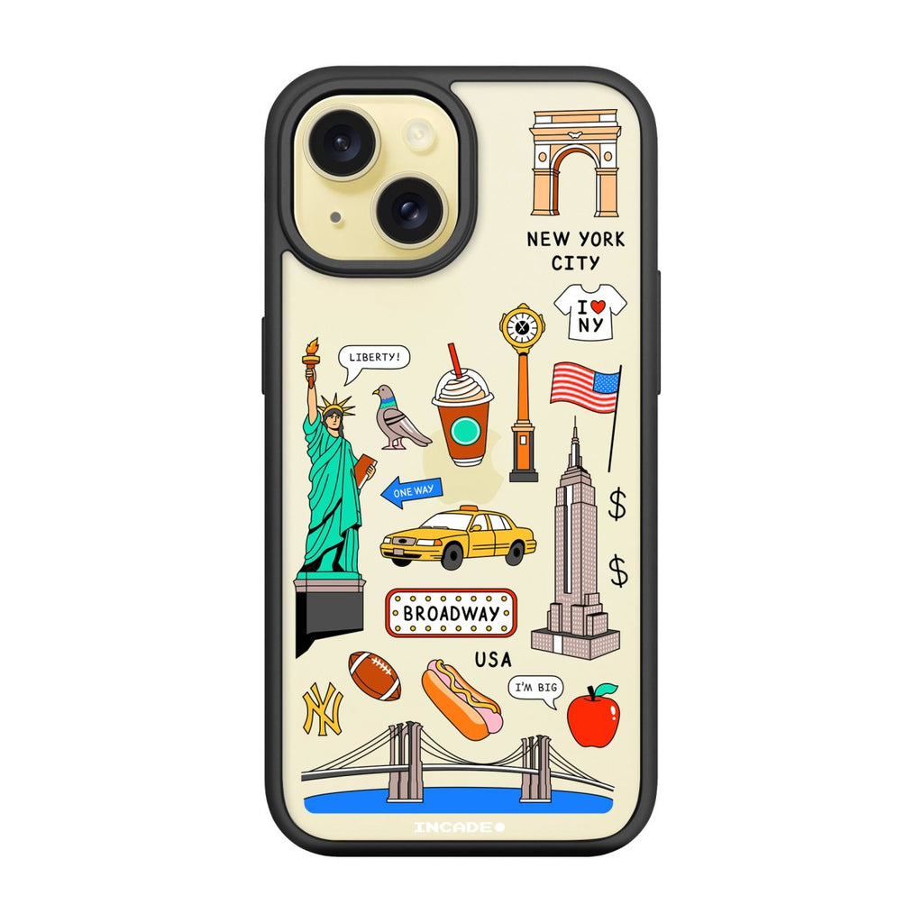 Чохол для iPhone 15 Plus NEW YORK - INCADE