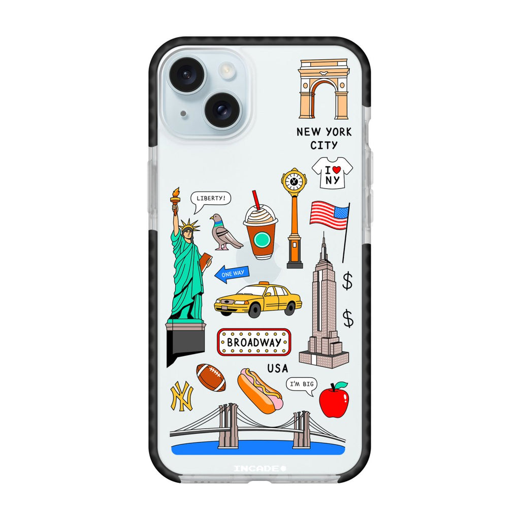 Чохол для iPhone 15 Plus NEW YORK - INCADE