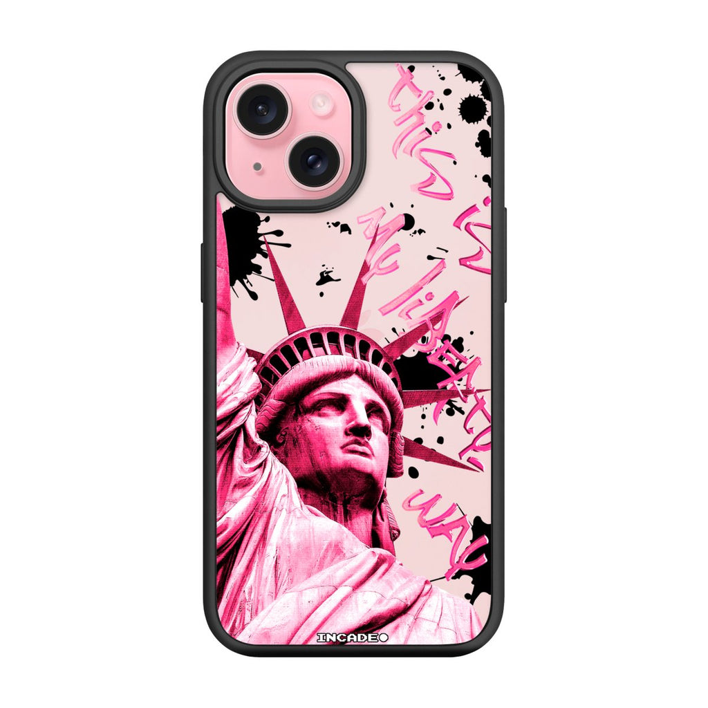 Чохол для iPhone 15 Plus STATUE ROSE - INCADE