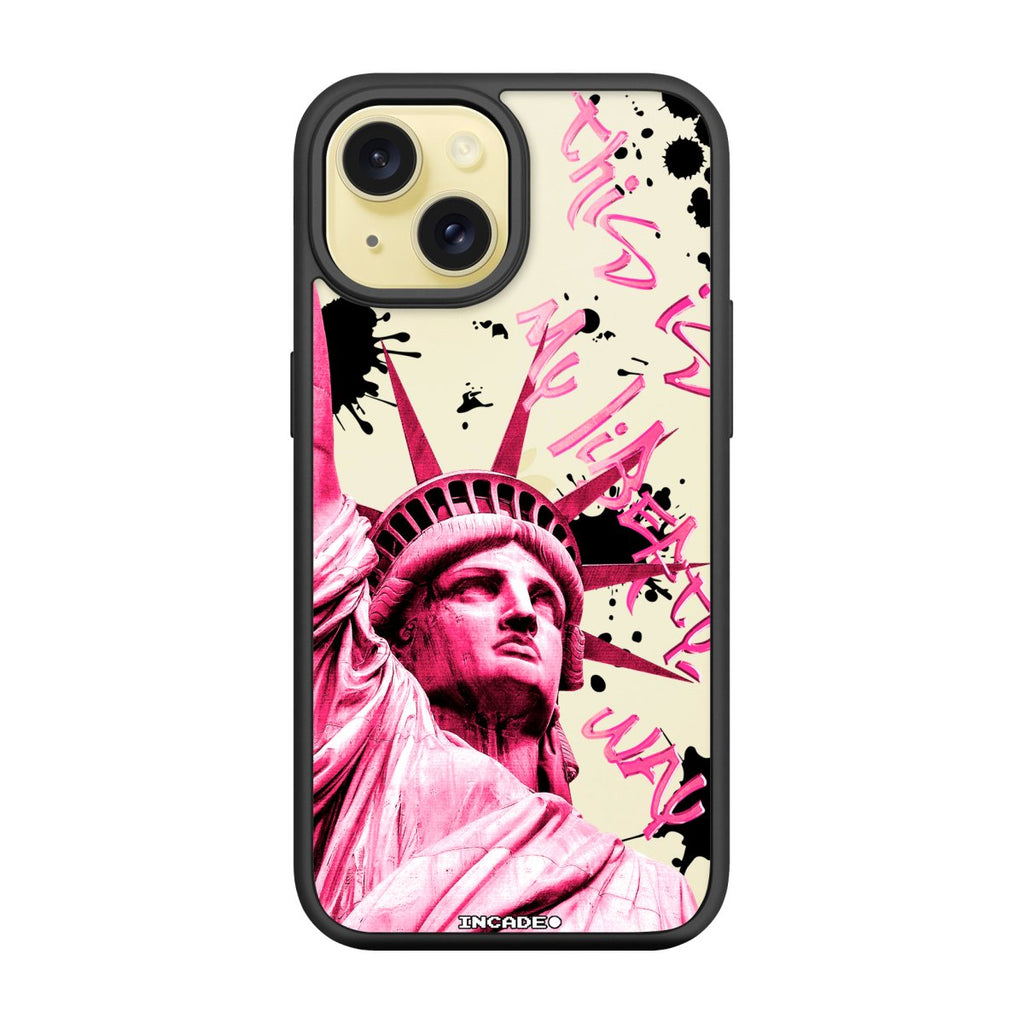 Чохол для iPhone 15 Plus STATUE ROSE - INCADE