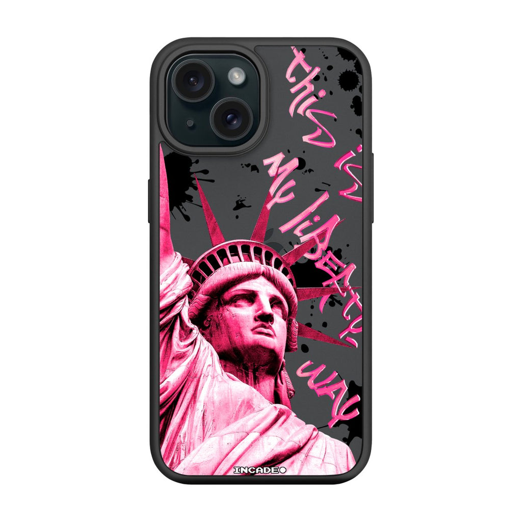 Чохол для iPhone 15 Plus STATUE ROSE - INCADE