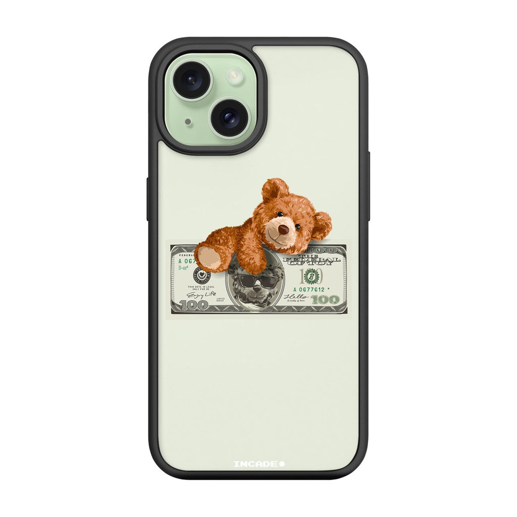 Чохол для iPhone 15 Plus teddy dollar - INCADE