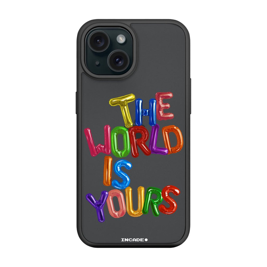 Чохол для iPhone 15 Plus world - INCADE