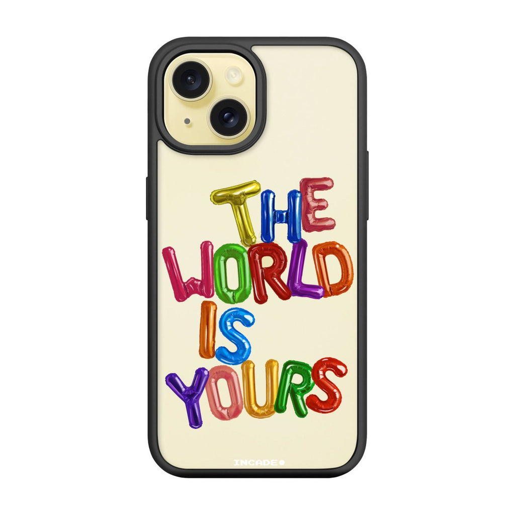 Чохол для iPhone 15 Plus world - INCADE