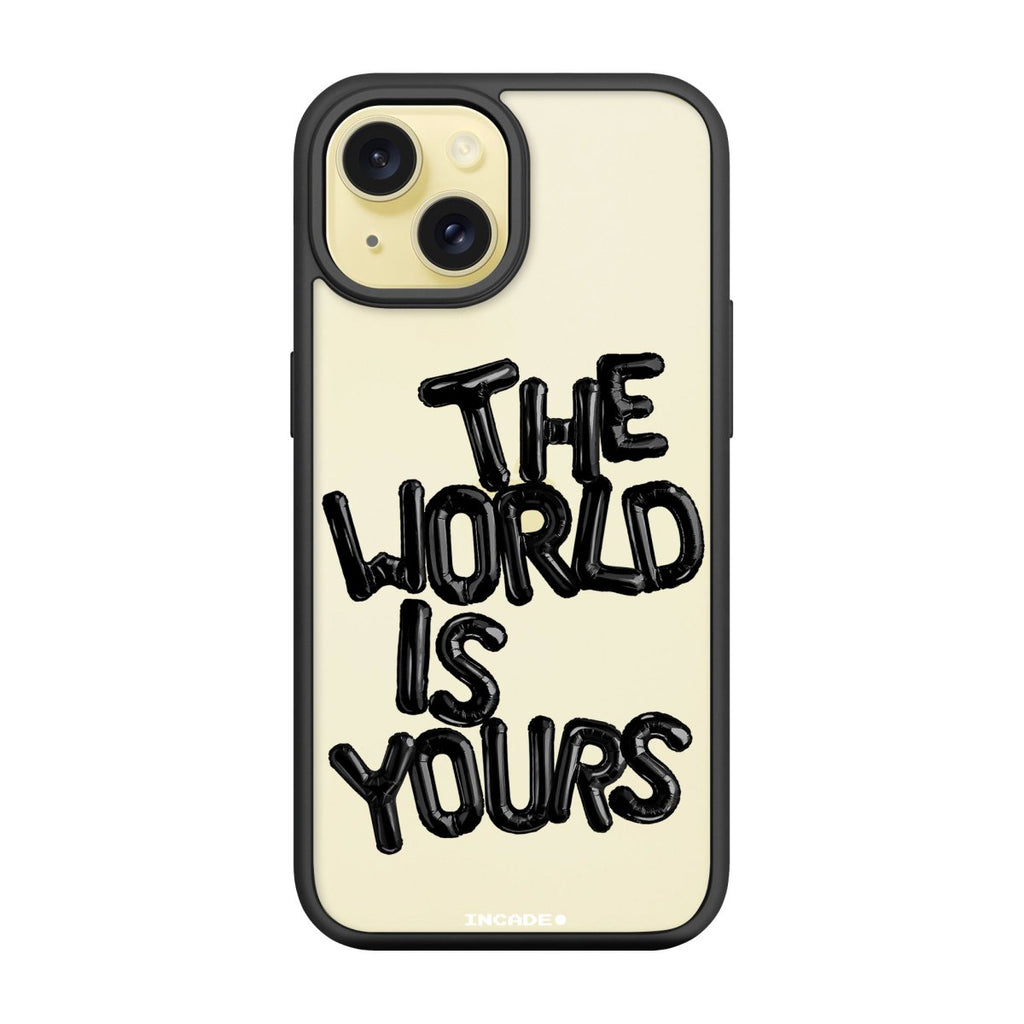 Чохол для iPhone 15 Plus world black - INCADE