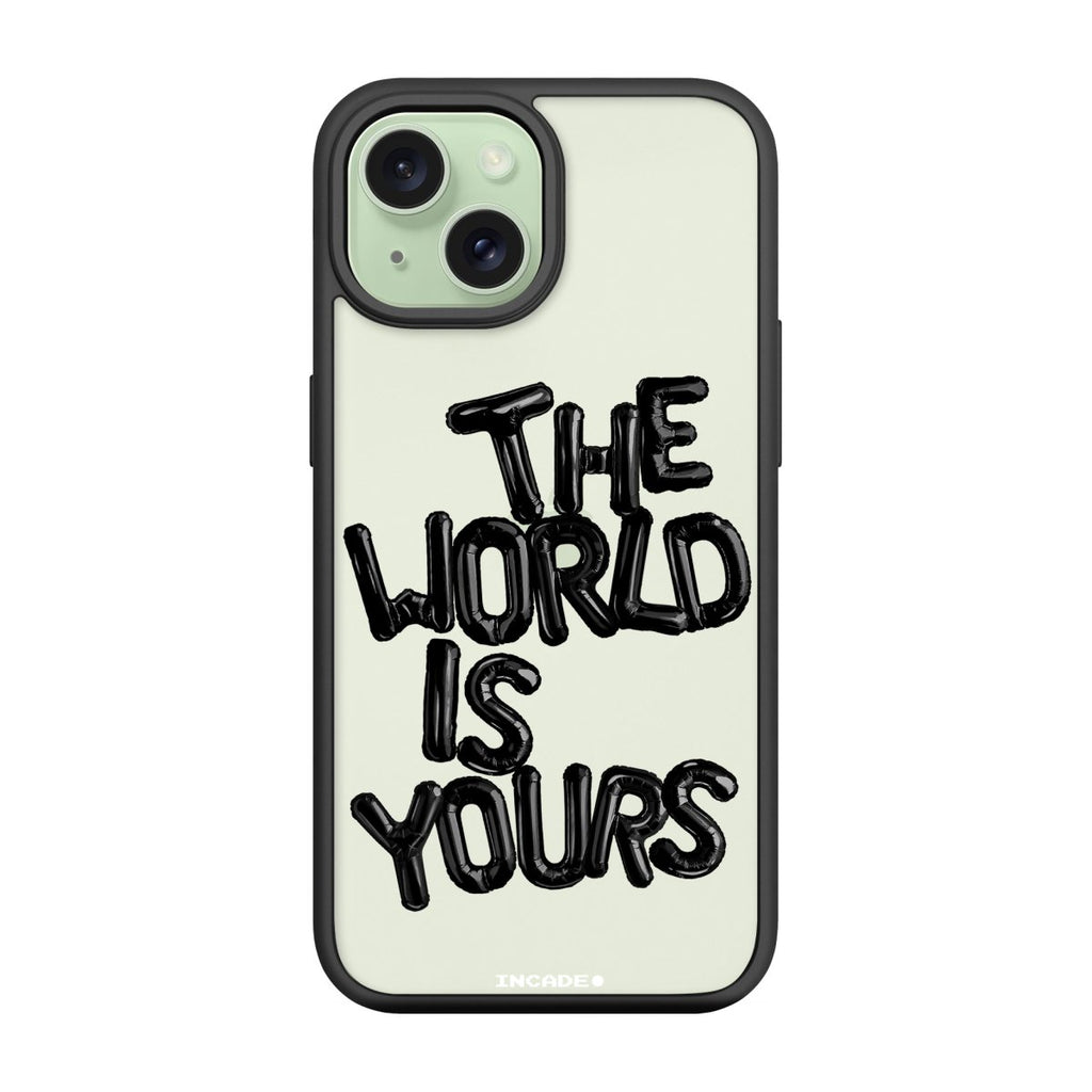 Чохол для iPhone 15 Plus world black - INCADE