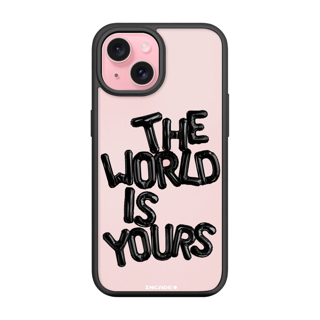 Чохол для iPhone 15 Plus world black - INCADE