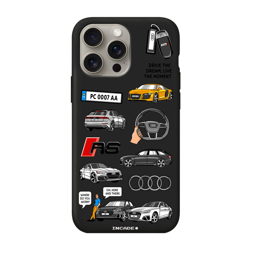 Чохол для iPhone 15 Pro AUDI - INCADE