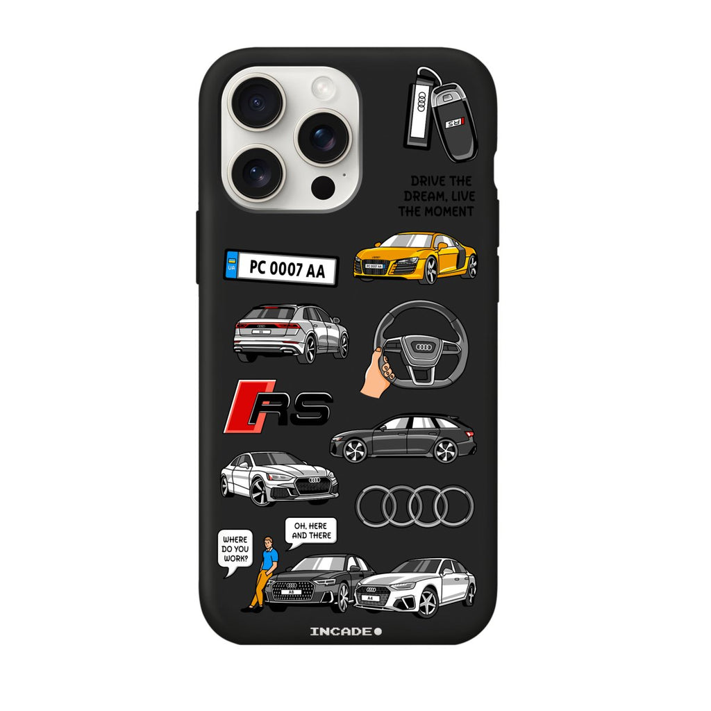 Чохол для iPhone 15 Pro AUDI - INCADE