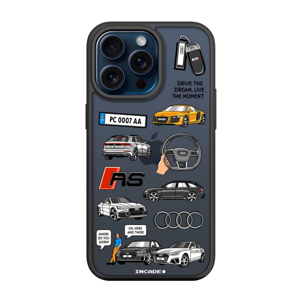 Чохол для iPhone 15 Pro AUDI - INCADE