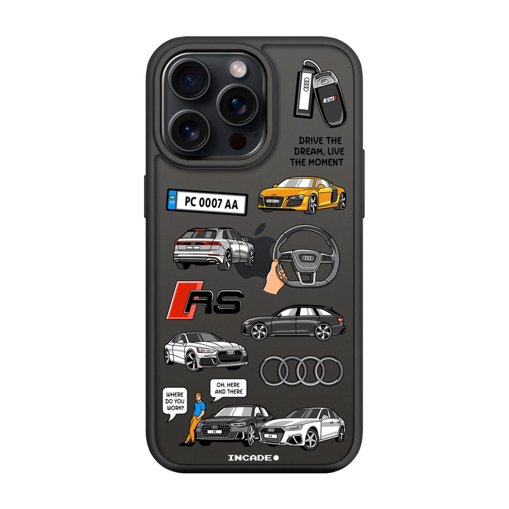 Чохол для iPhone 15 Pro AUDI - INCADE