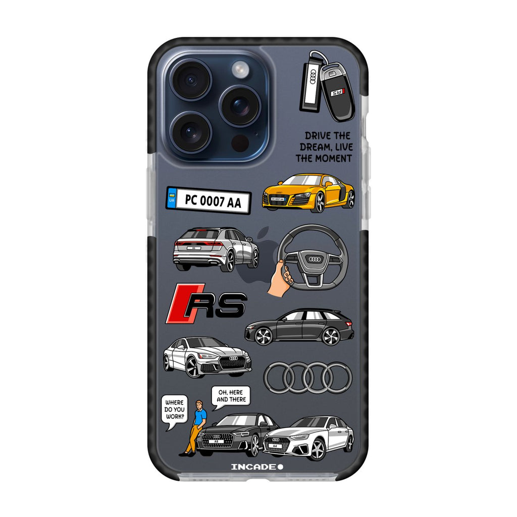 Чохол для iPhone 15 Pro AUDI - INCADE