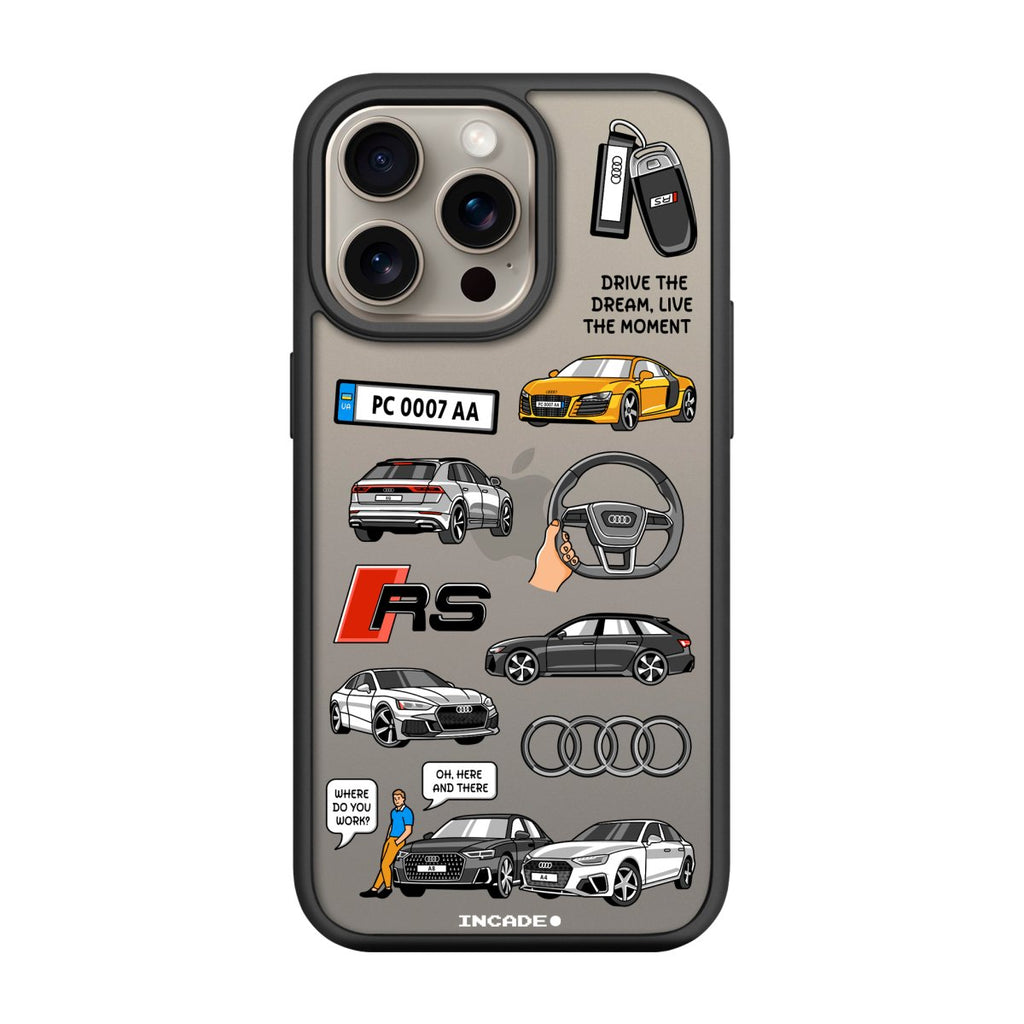 Чохол для iPhone 15 Pro AUDI - INCADE