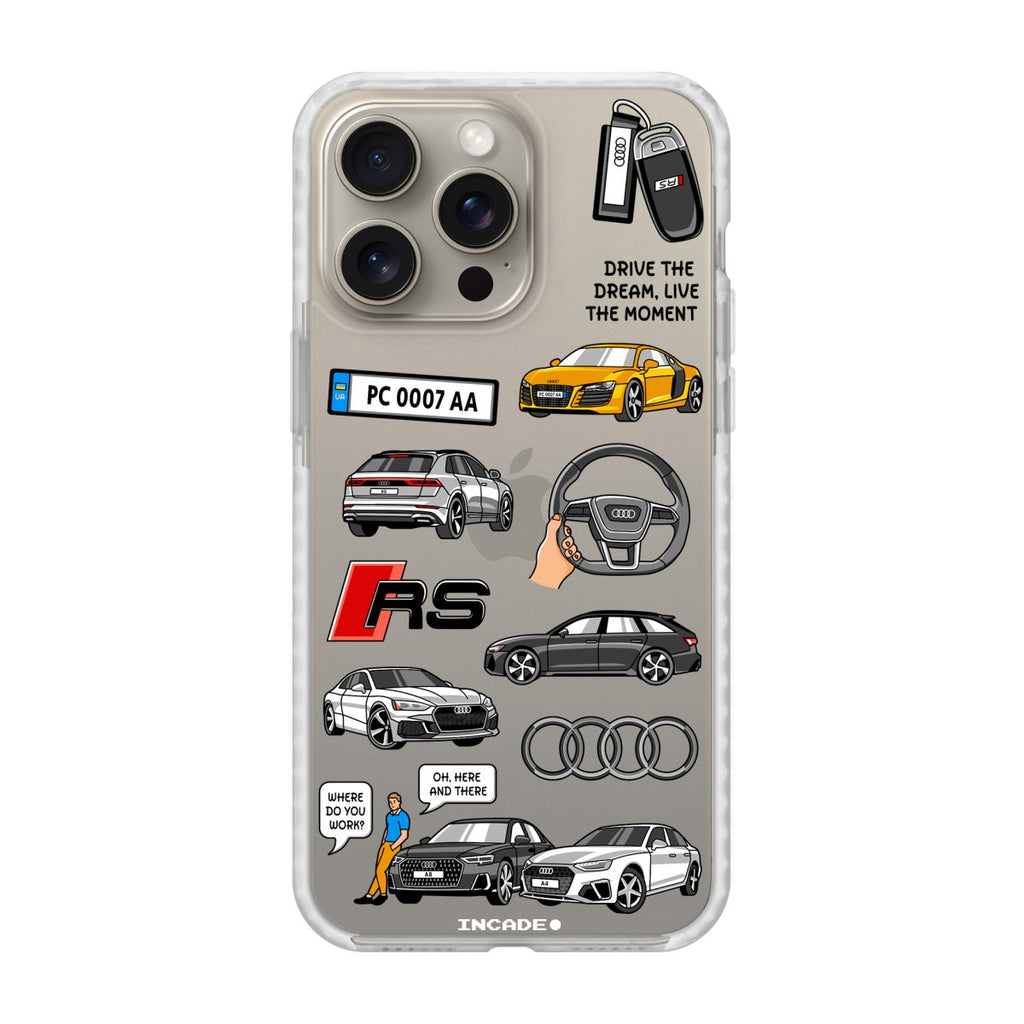 Чохол для iPhone 15 Pro AUDI - INCADE